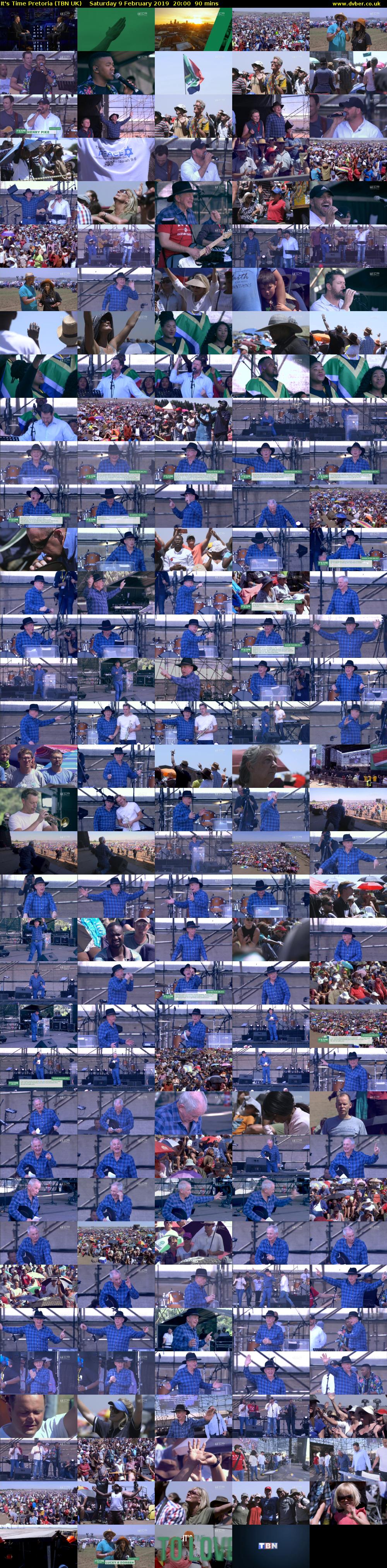 It's Time Pretoria (TBN UK) Saturday 9 February 2019 20:00 - 21:30