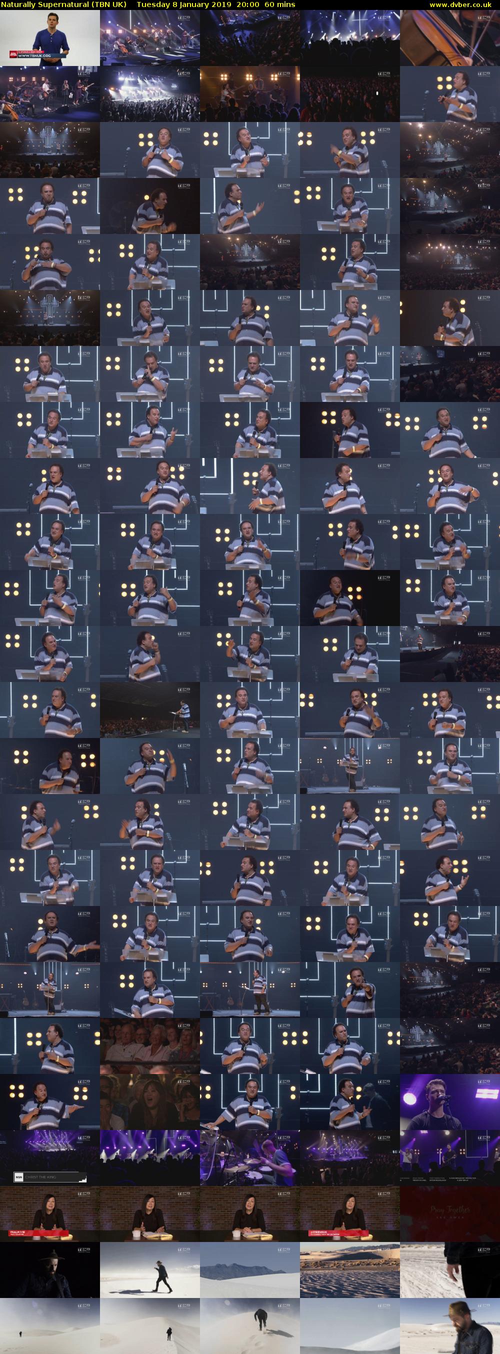 Naturally Supernatural (TBN UK) Tuesday 8 January 2019 20:00 - 21:00