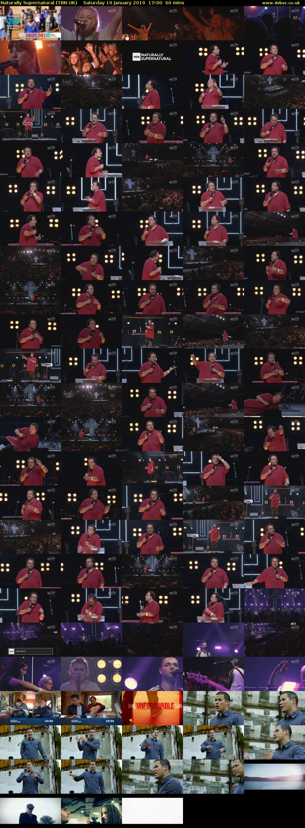 Naturally Supernatural (TBN UK) Saturday 19 January 2019 17:00 - 18:00