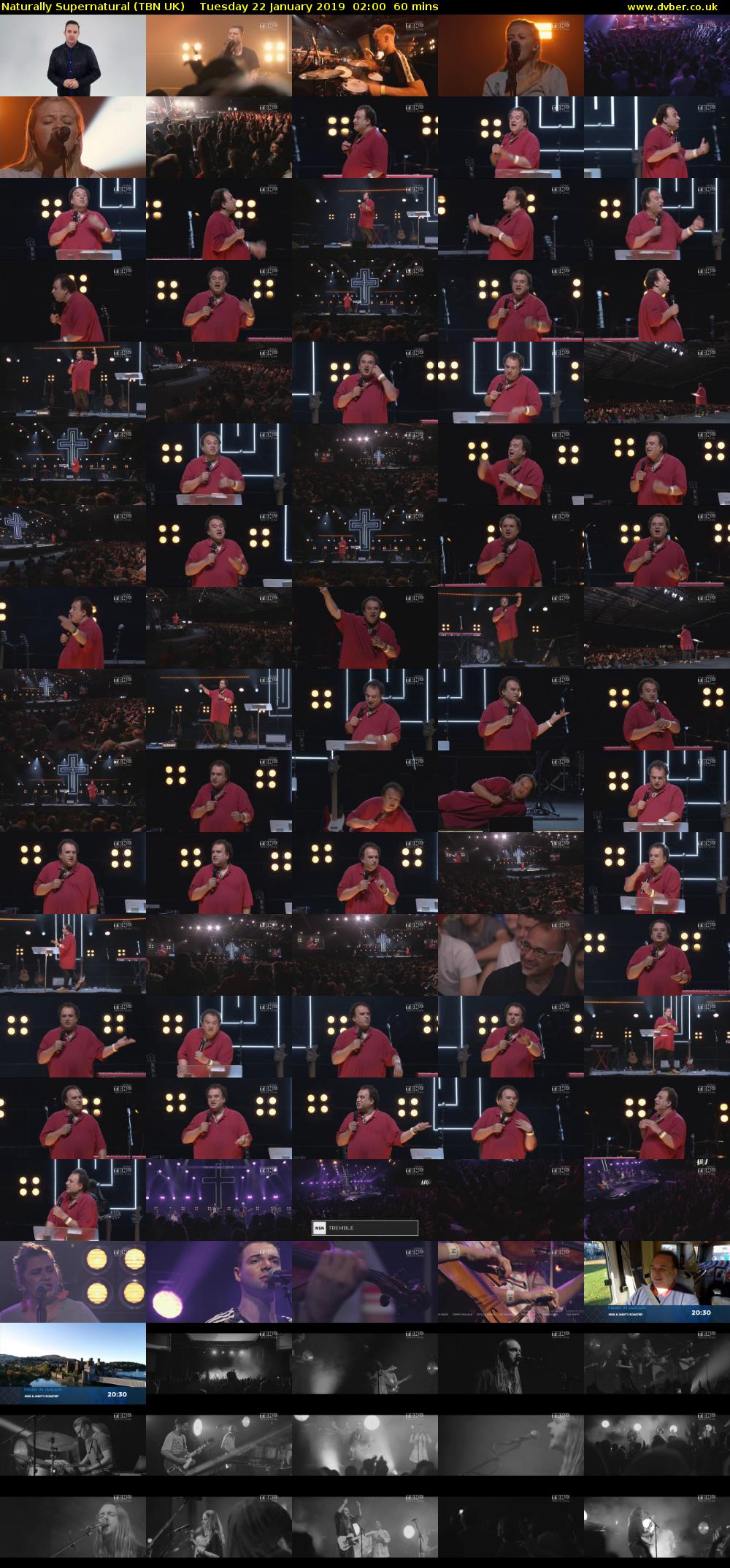 Naturally Supernatural (TBN UK) Tuesday 22 January 2019 02:00 - 03:00