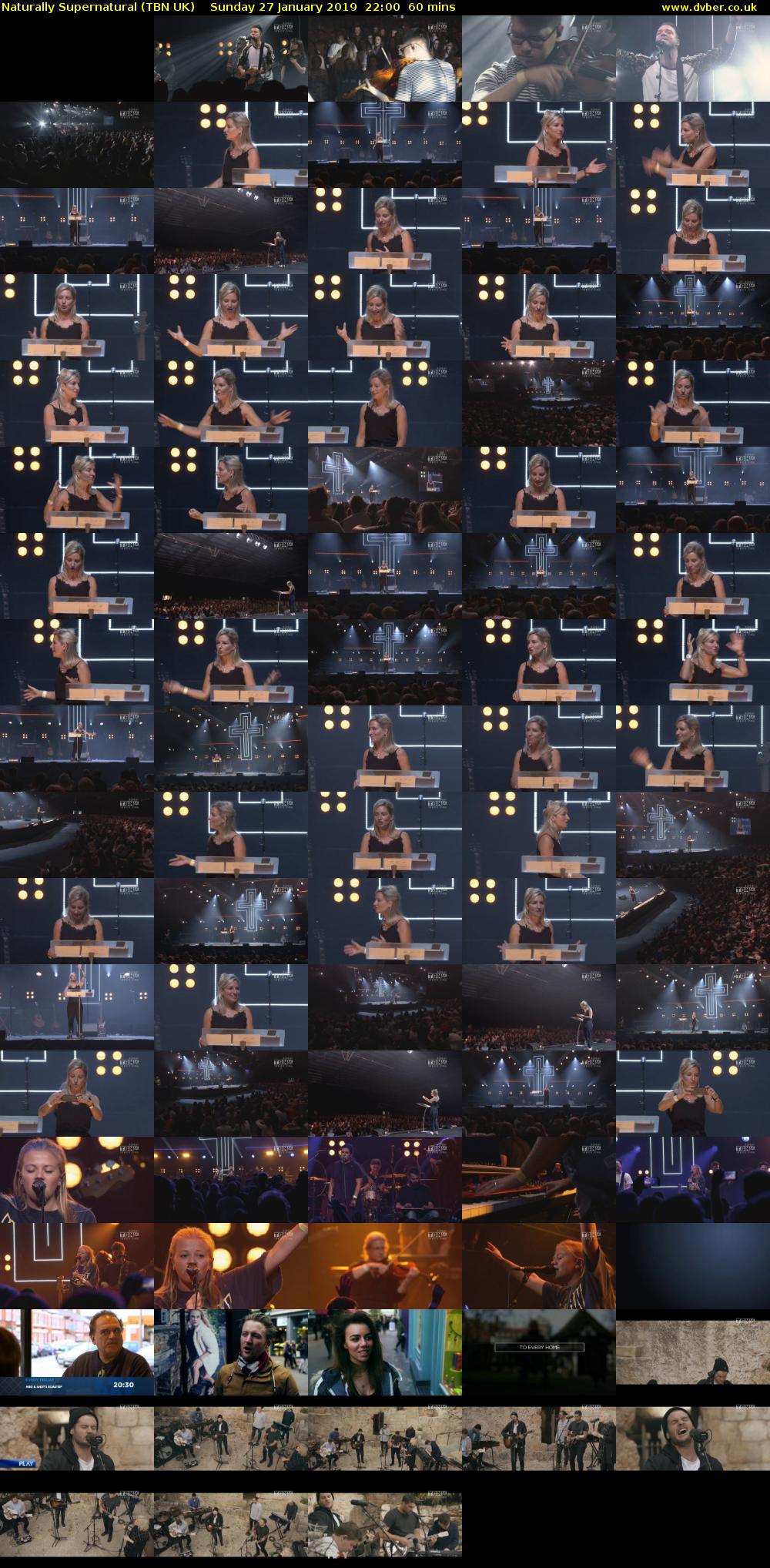 Naturally Supernatural (TBN UK) Sunday 27 January 2019 22:00 - 23:00