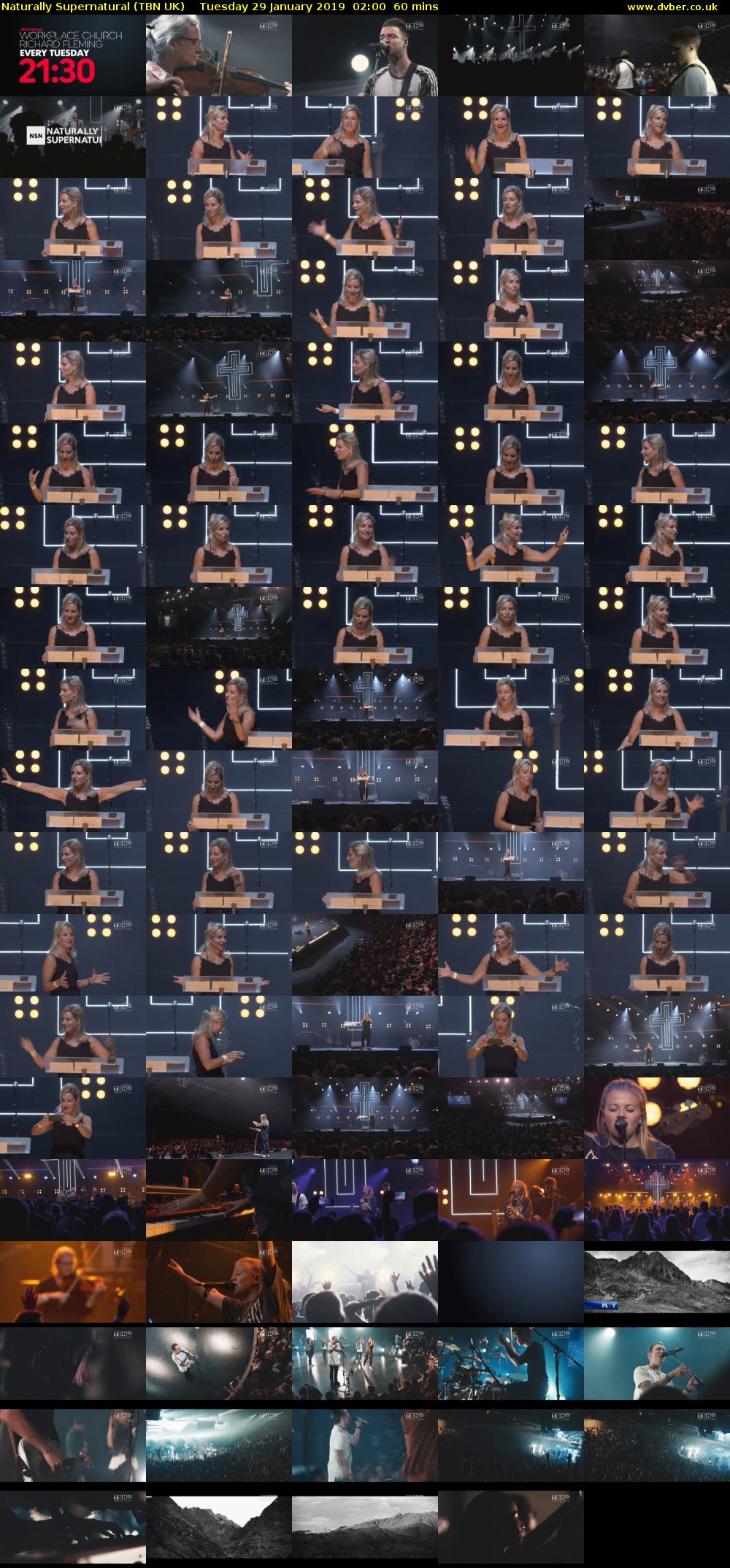 Naturally Supernatural (TBN UK) Tuesday 29 January 2019 02:00 - 03:00