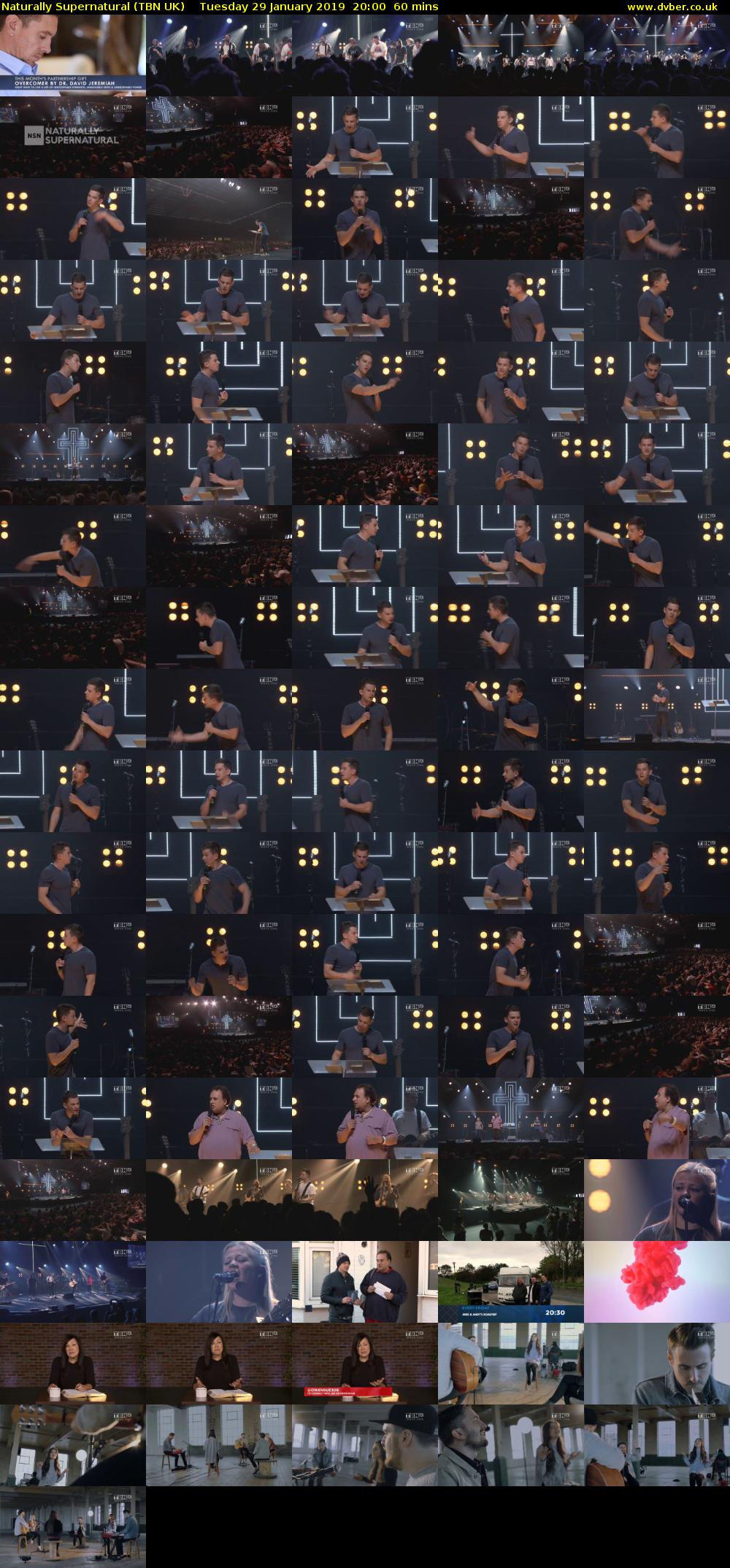 Naturally Supernatural (TBN UK) Tuesday 29 January 2019 20:00 - 21:00