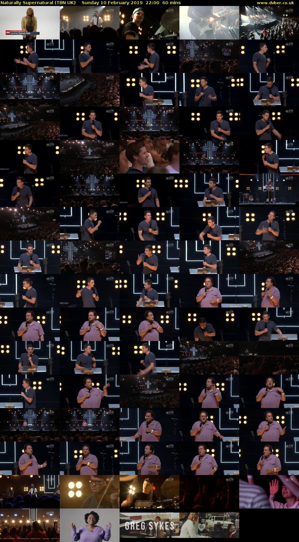 Naturally Supernatural (TBN UK) Sunday 10 February 2019 22:00 - 23:00