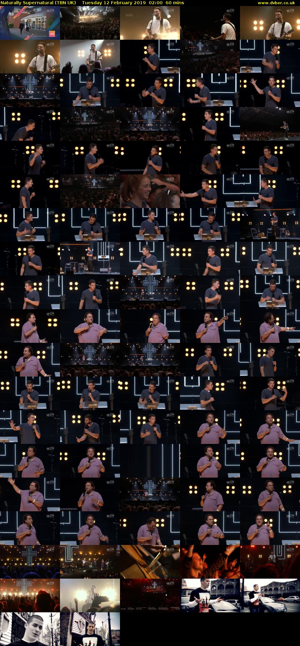 Naturally Supernatural (TBN UK) Tuesday 12 February 2019 02:00 - 03:00