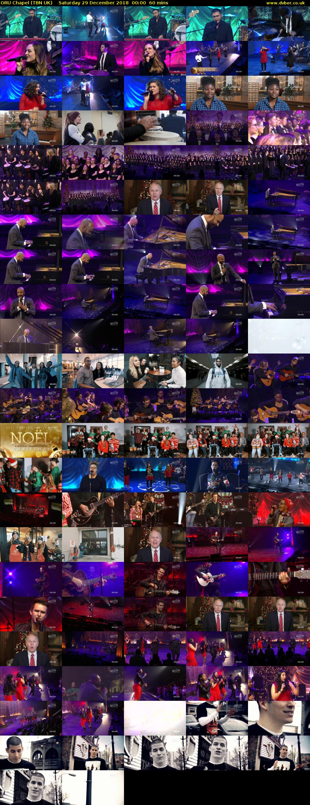 ORU Chapel (TBN UK) Saturday 29 December 2018 00:00 - 01:00