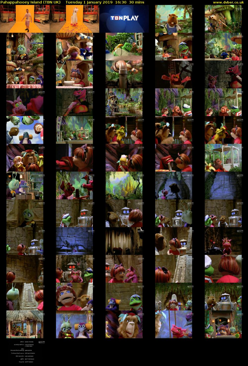 Pahappahooey Island (TBN UK) Tuesday 1 January 2019 16:30 - 17:00