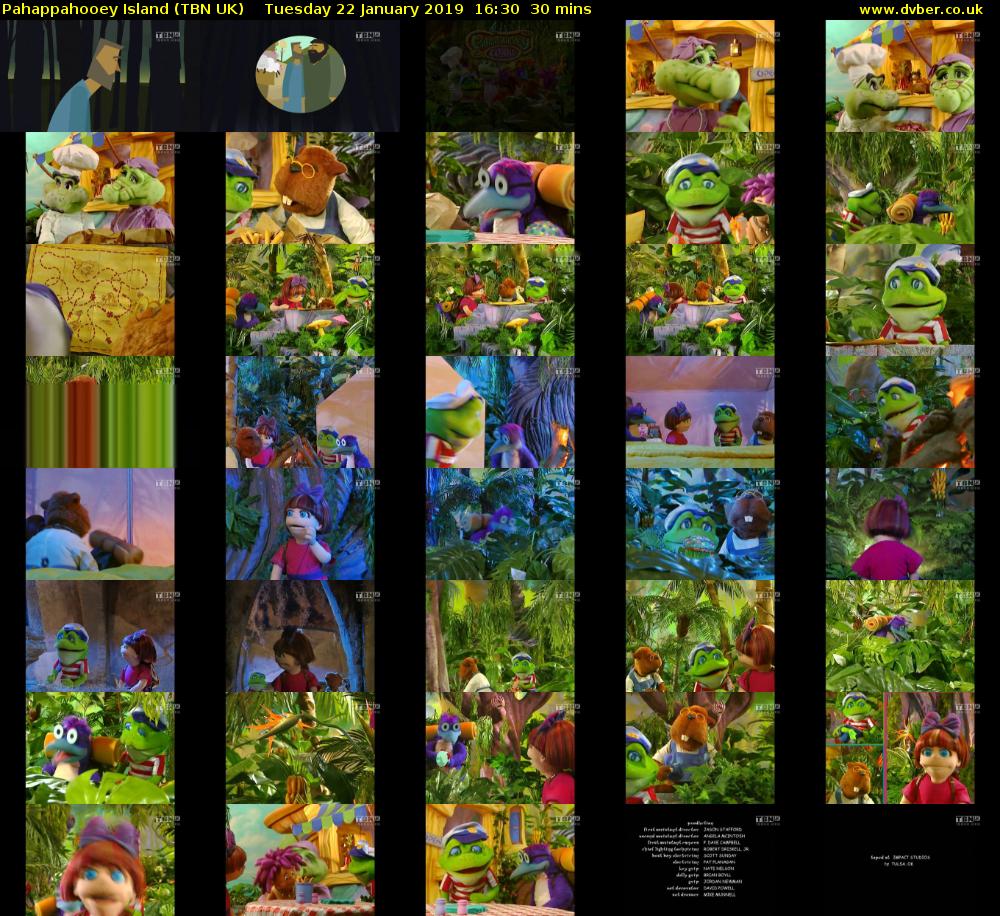 Pahappahooey Island (TBN UK) Tuesday 22 January 2019 16:30 - 17:00