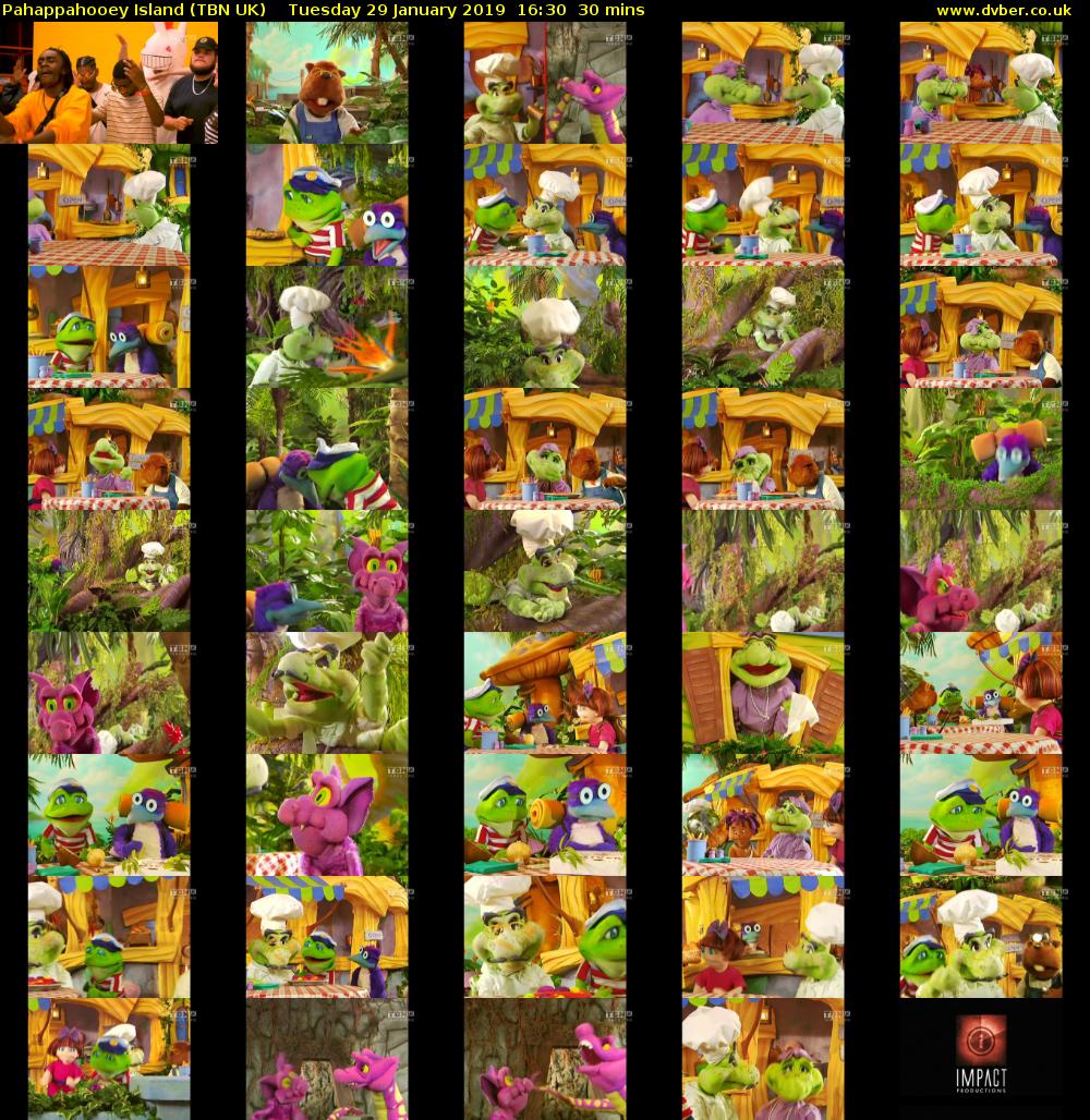 Pahappahooey Island (TBN UK) Tuesday 29 January 2019 16:30 - 17:00