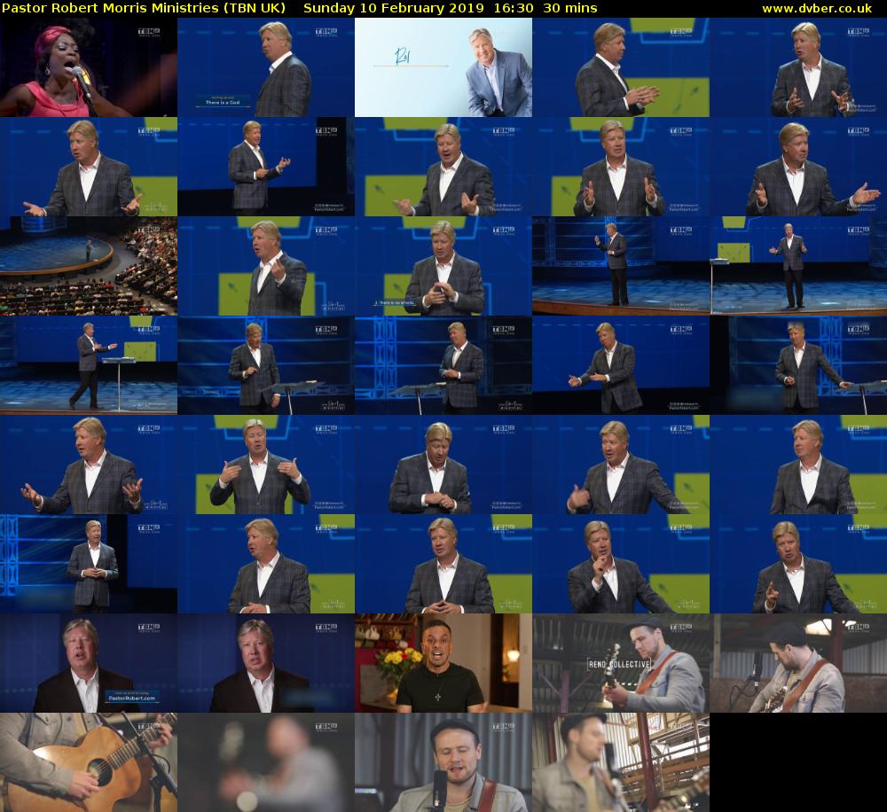 Pastor Robert Morris Ministries (TBN UK) Sunday 10 February 2019 16:30 - 17:00