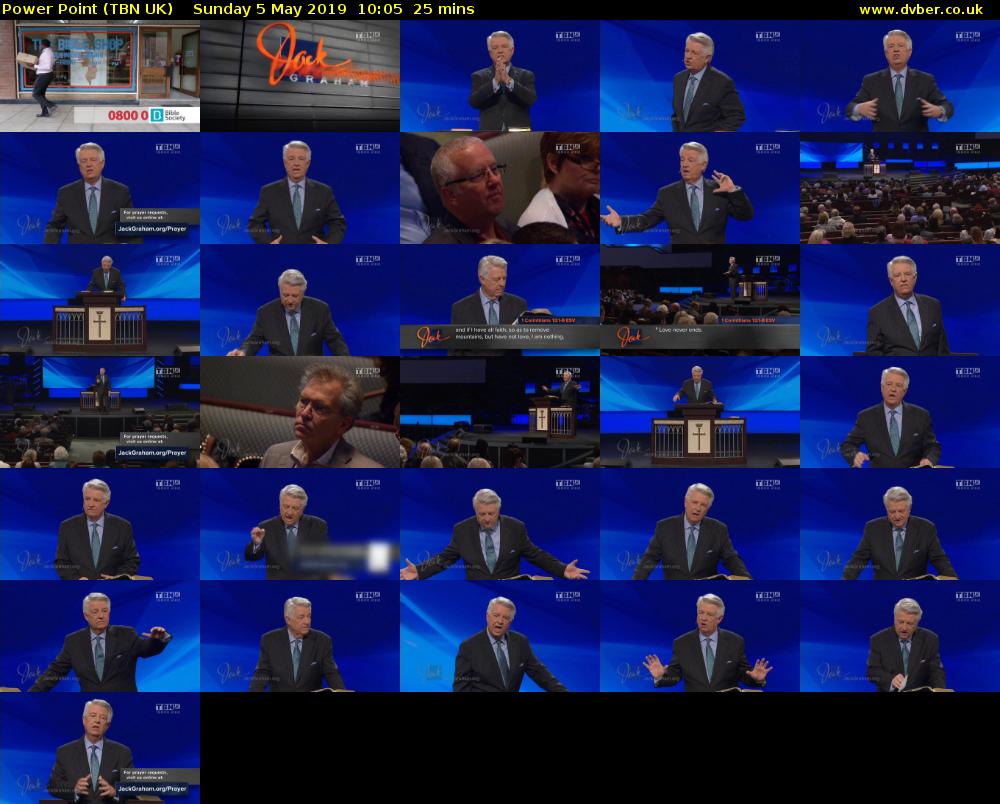 Power Point (TBN UK) Sunday 5 May 2019 10:05 - 10:30