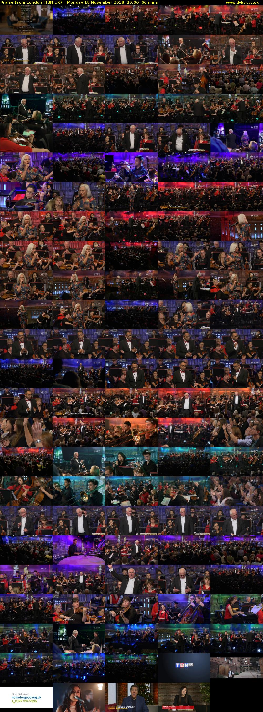 Praise From London (TBN UK) Monday 19 November 2018 20:00 - 21:00