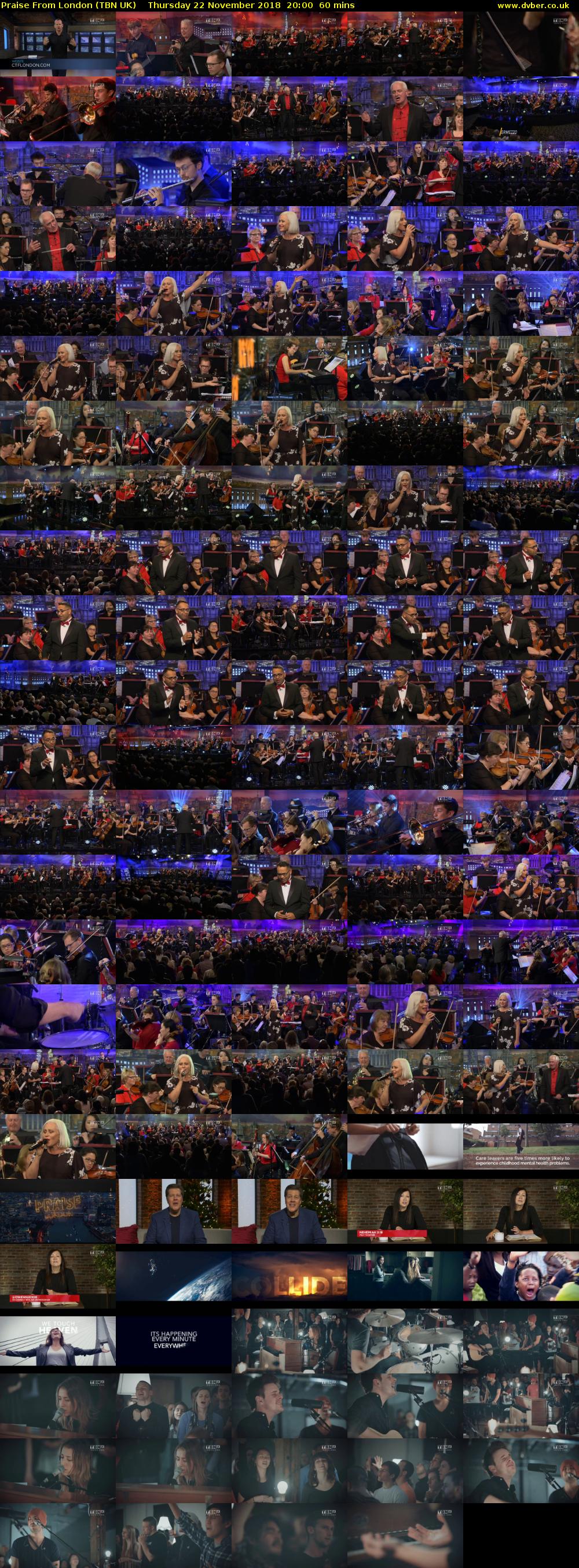Praise From London (TBN UK) Thursday 22 November 2018 20:00 - 21:00