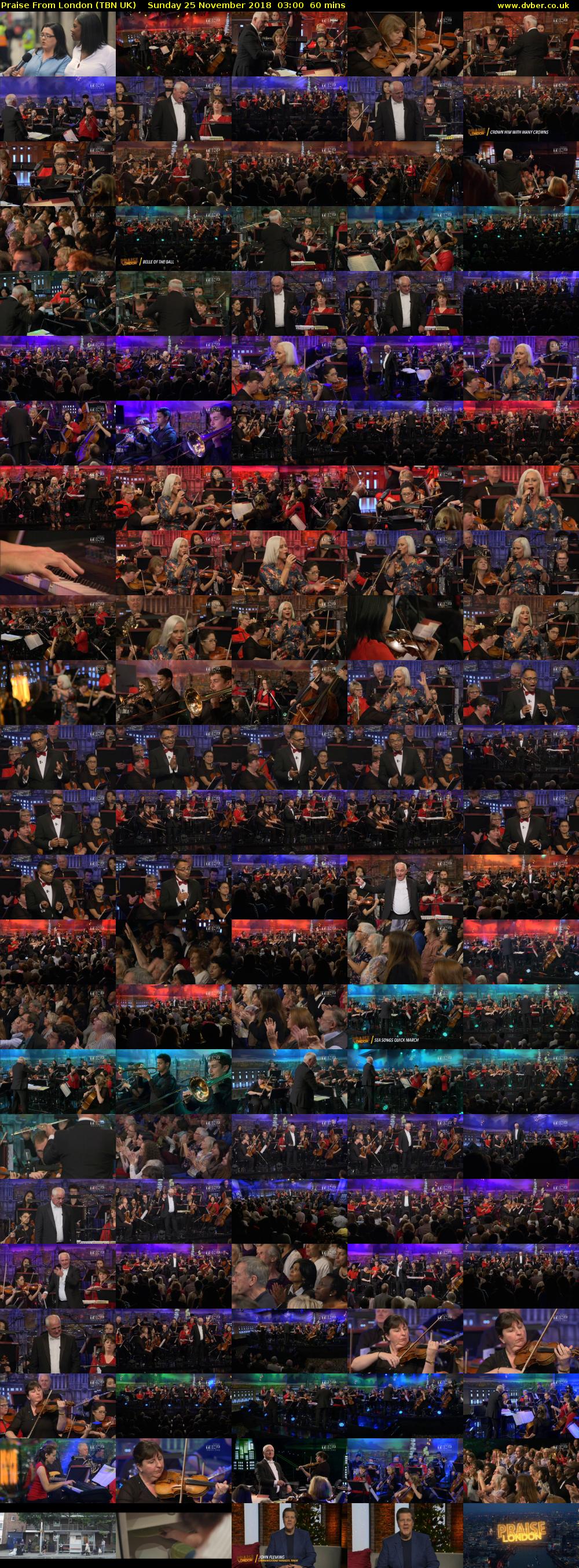 Praise From London (TBN UK) Sunday 25 November 2018 03:00 - 04:00