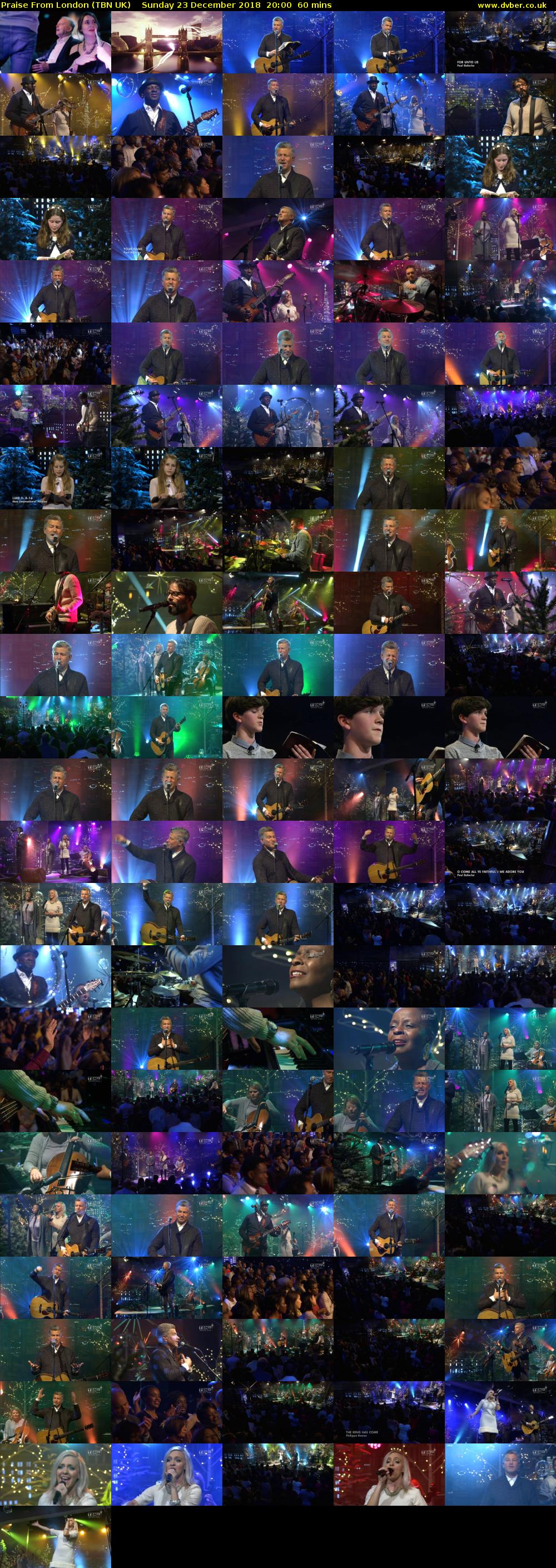 Praise From London (TBN UK) Sunday 23 December 2018 20:00 - 21:00