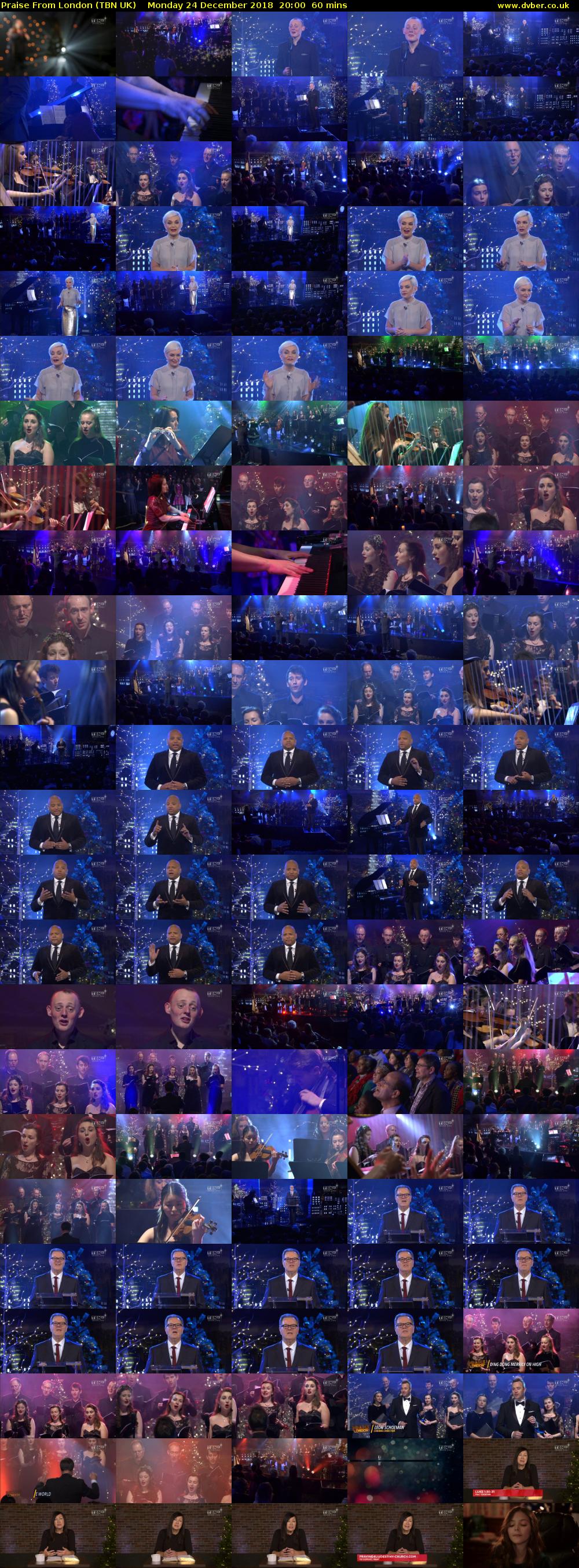 Praise From London (TBN UK) Monday 24 December 2018 20:00 - 21:00