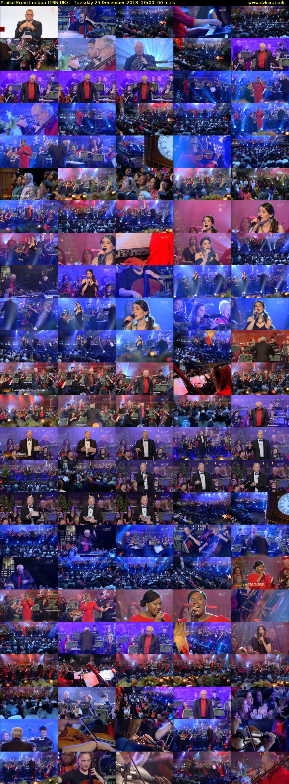 Praise From London (TBN UK) Tuesday 25 December 2018 20:00 - 21:00