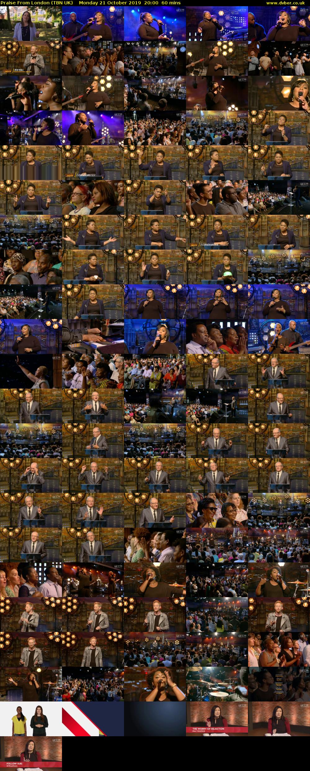 Praise From London (TBN UK) Monday 21 October 2019 20:00 - 21:00