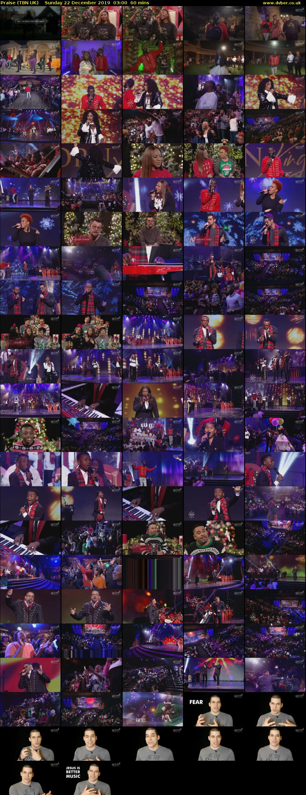 Praise (TBN UK) Sunday 22 December 2019 03:00 - 04:00