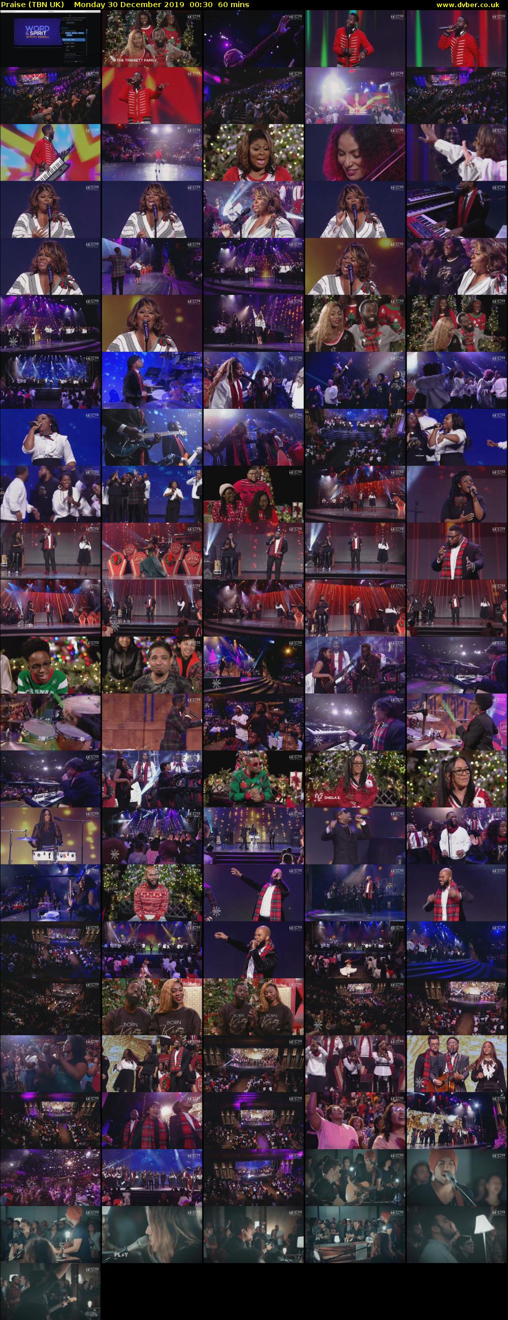 Praise (TBN UK) Monday 30 December 2019 00:30 - 01:30