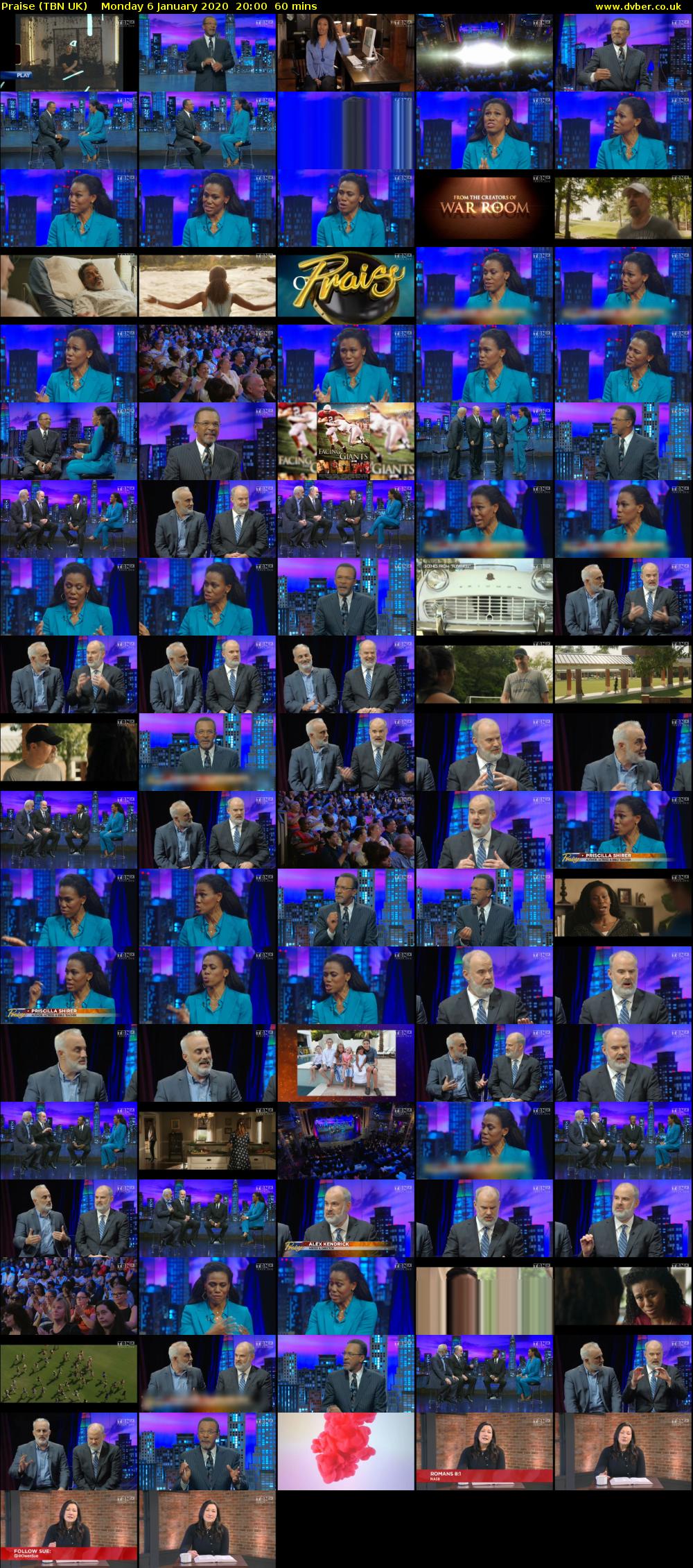 Praise (TBN UK) Monday 6 January 2020 20:00 - 21:00
