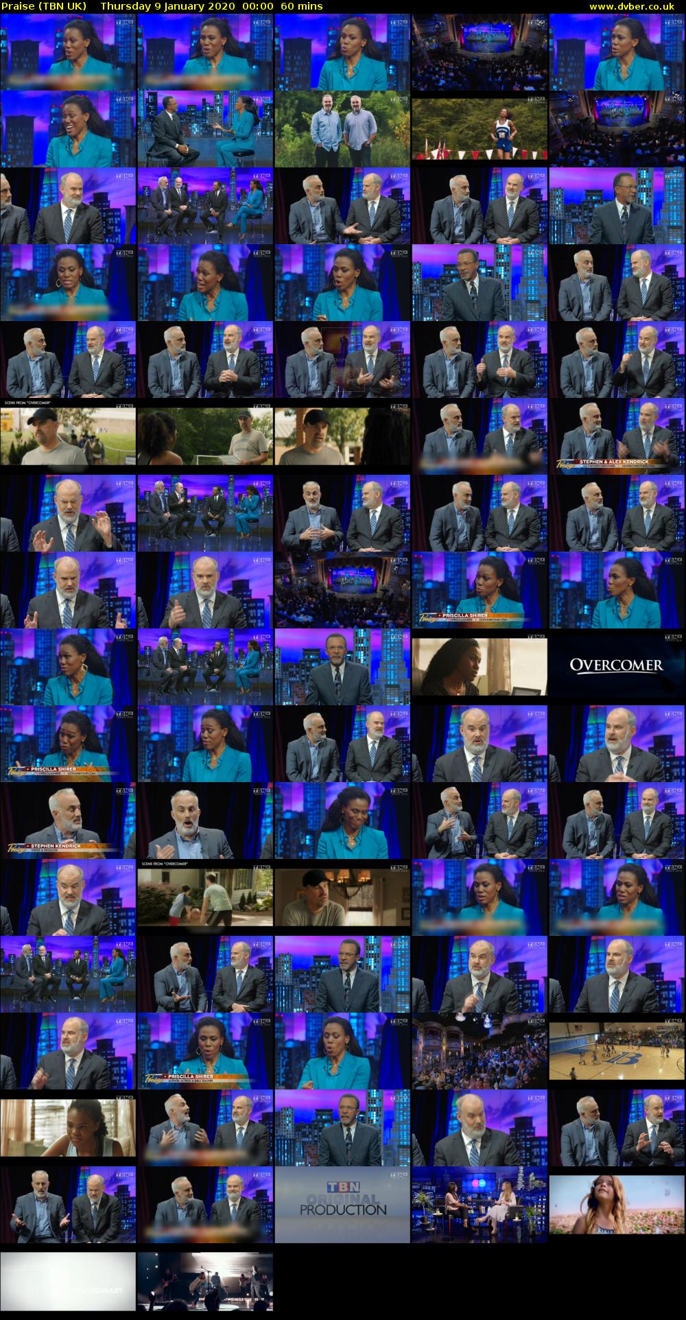 Praise (TBN UK) Thursday 9 January 2020 00:00 - 01:00