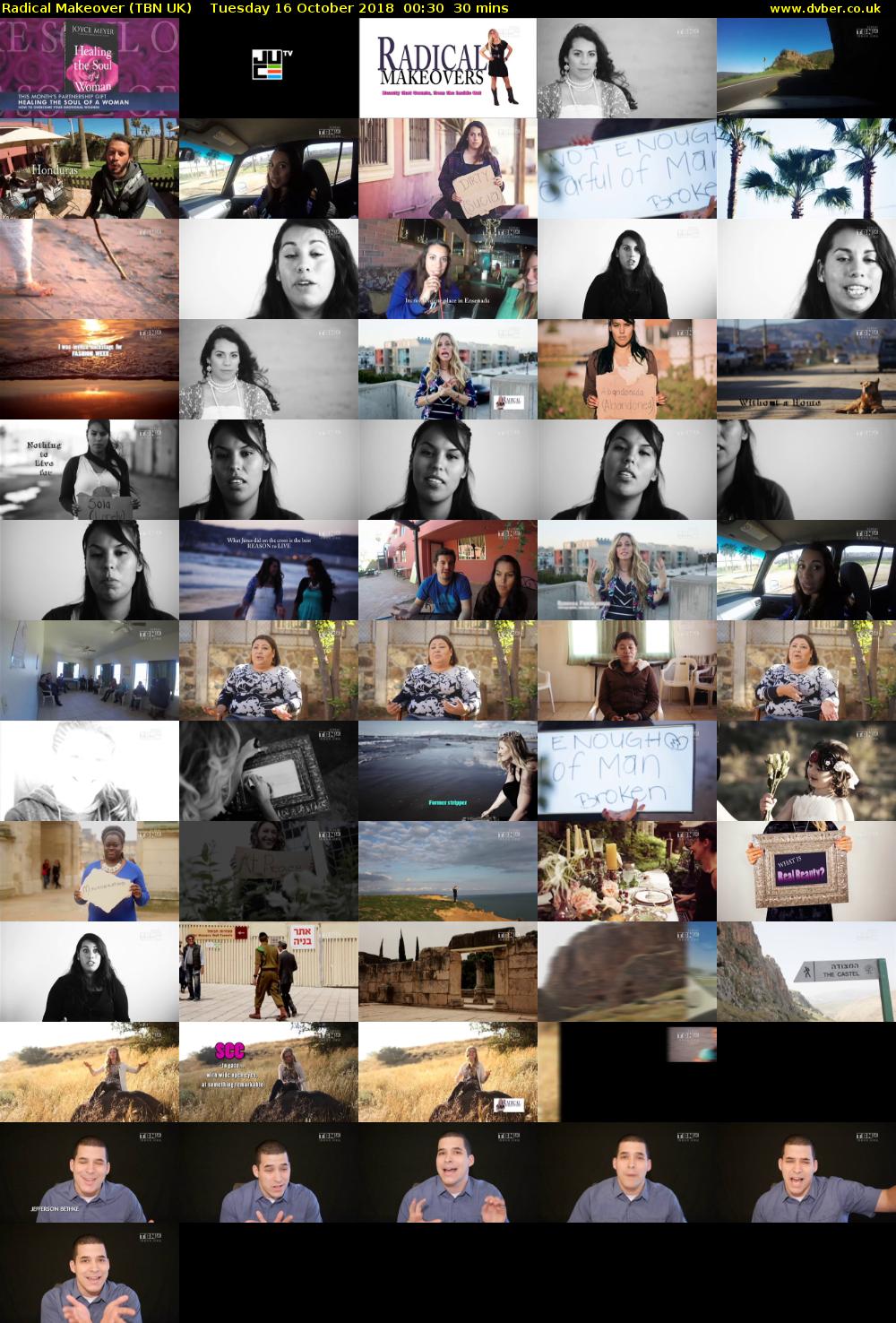 Radical Makeover (TBN UK) Tuesday 16 October 2018 00:30 - 01:00