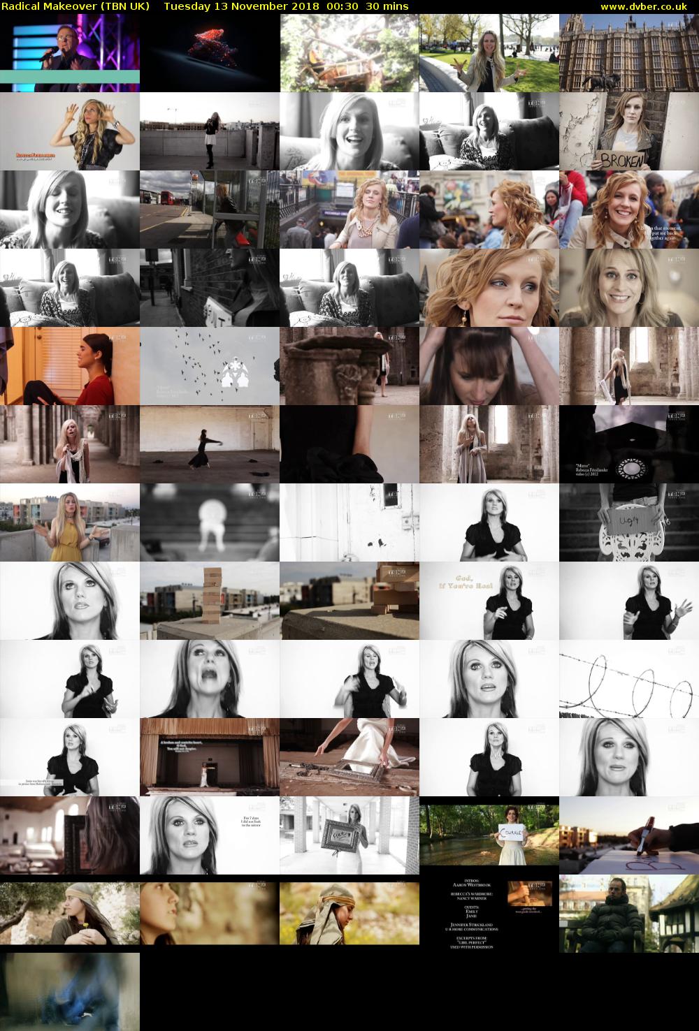 Radical Makeover (TBN UK) Tuesday 13 November 2018 00:30 - 01:00