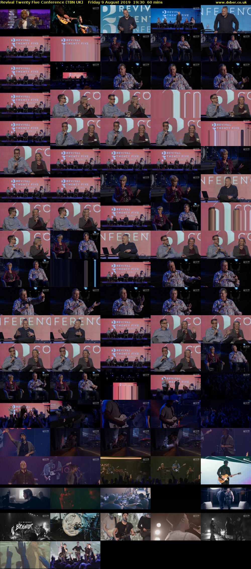 Revival Twenty Five Conference (TBN UK) Friday 9 August 2019 19:30 - 20:30