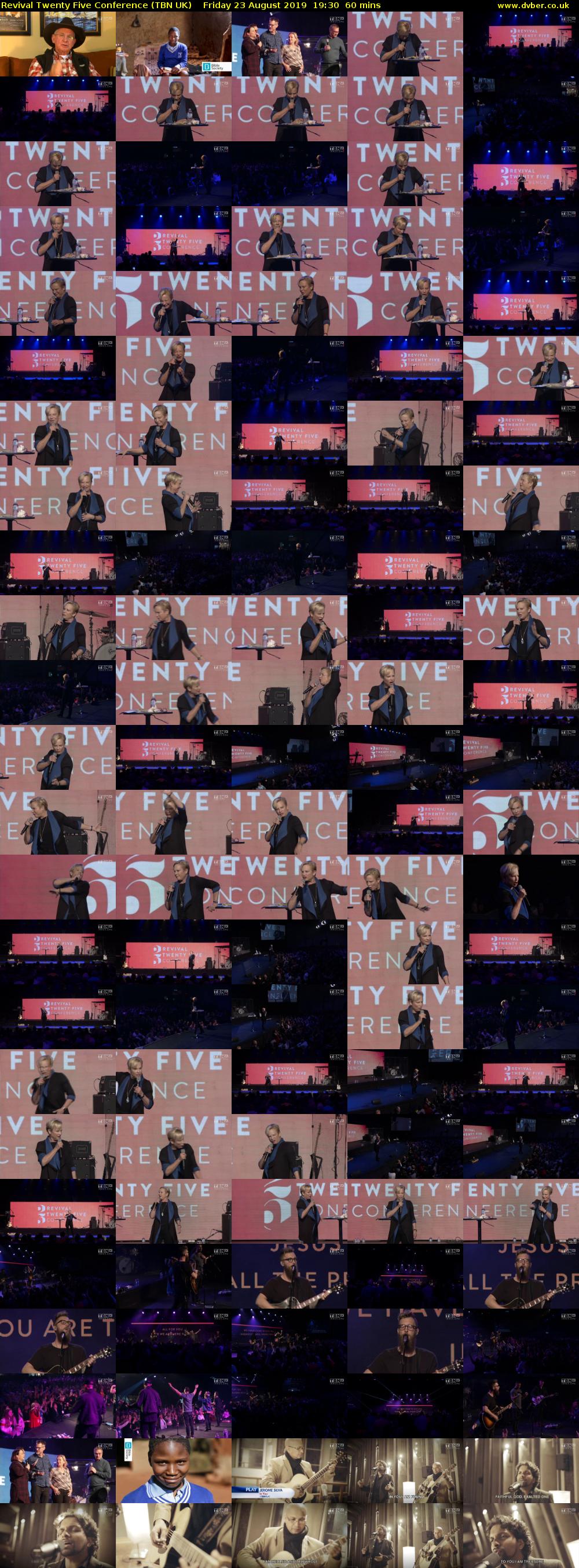 Revival Twenty Five Conference (TBN UK) Friday 23 August 2019 19:30 - 20:30