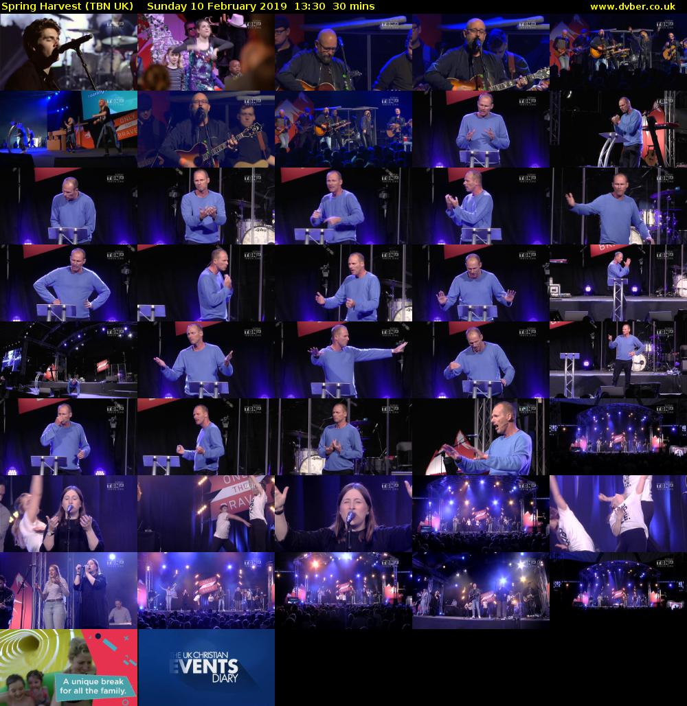 Spring Harvest (TBN UK) Sunday 10 February 2019 13:30 - 14:00