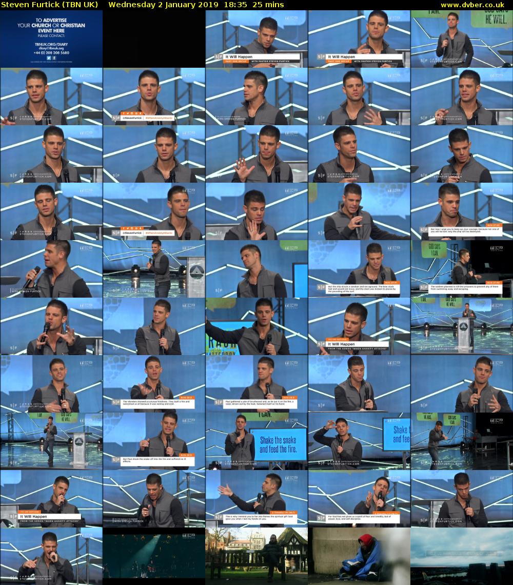 Steven Furtick (TBN UK) Wednesday 2 January 2019 18:35 - 19:00