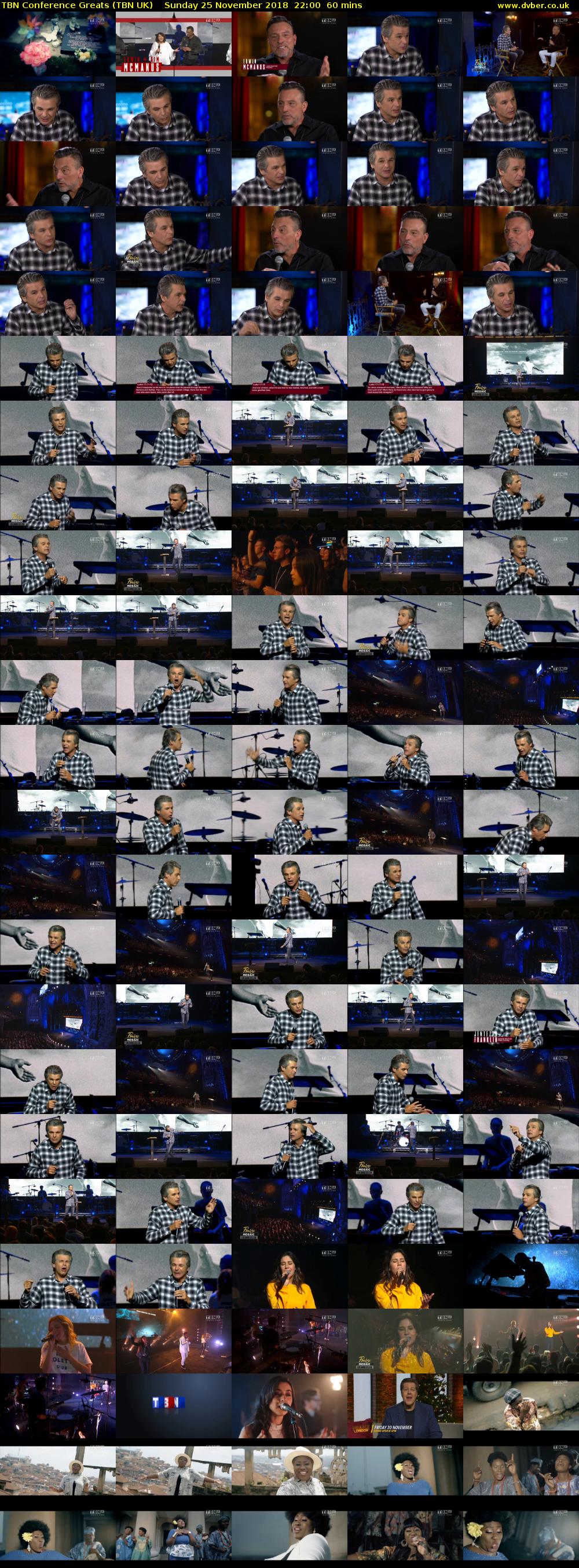 TBN Conference Greats (TBN UK) Sunday 25 November 2018 22:00 - 23:00