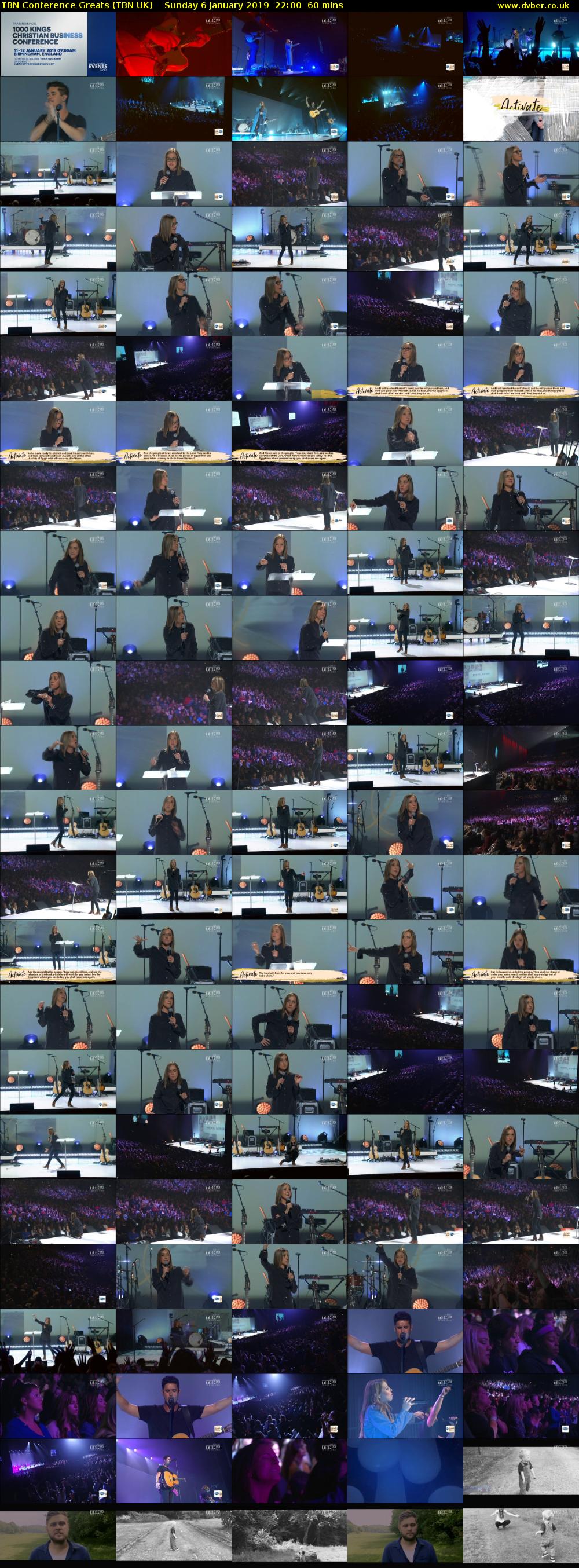 TBN Conference Greats (TBN UK) Sunday 6 January 2019 22:00 - 23:00