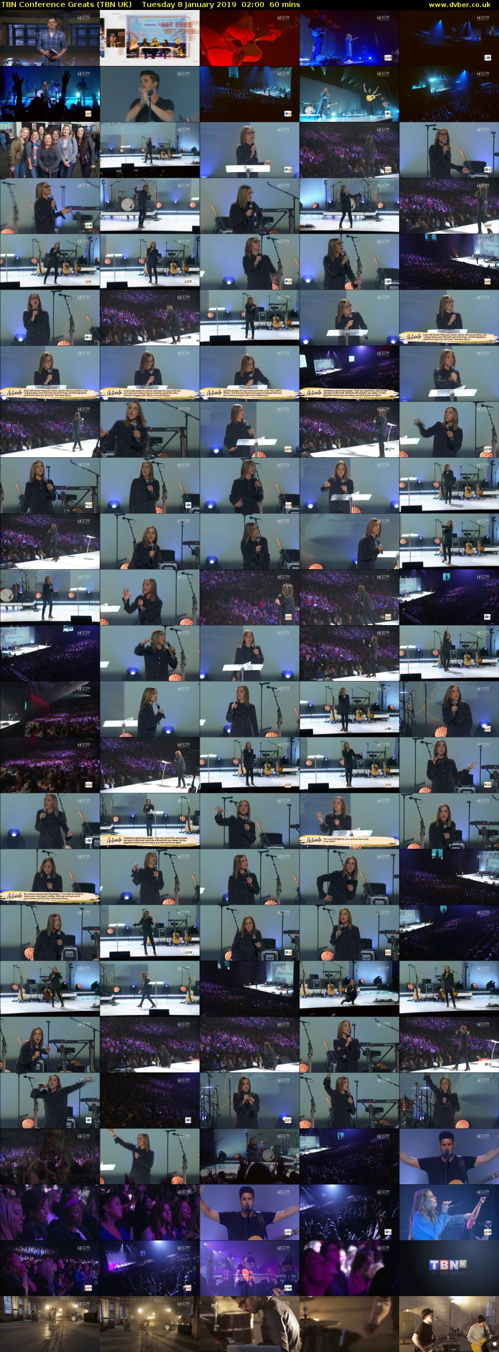 TBN Conference Greats (TBN UK) Tuesday 8 January 2019 02:00 - 03:00