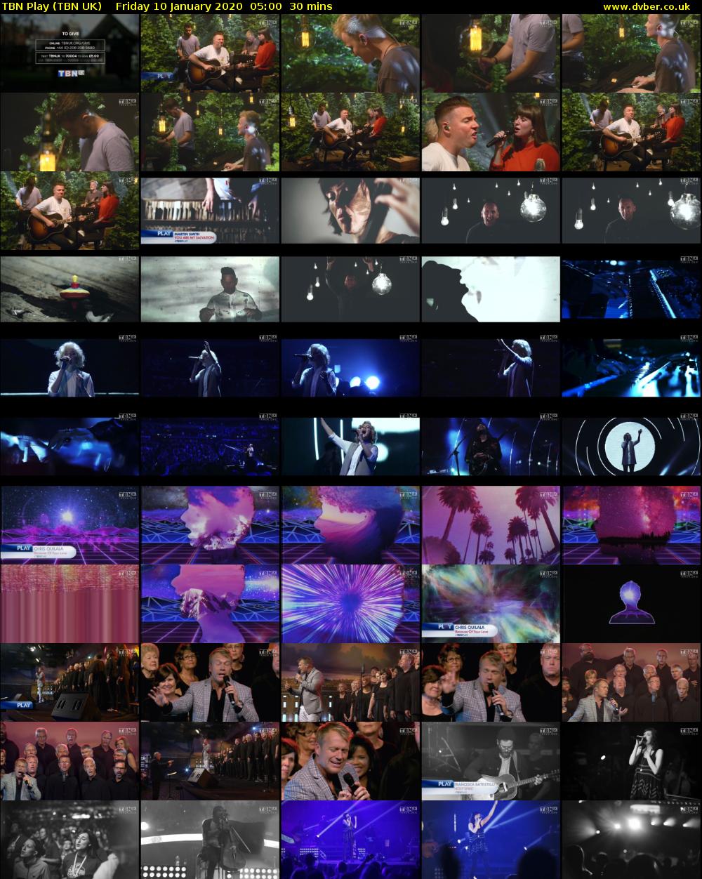 TBN Play (TBN UK) Friday 10 January 2020 05:00 - 05:30