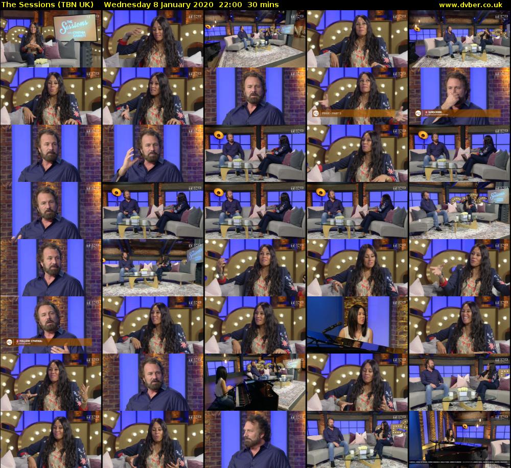 The Sessions (TBN UK) Wednesday 8 January 2020 22:00 - 22:30