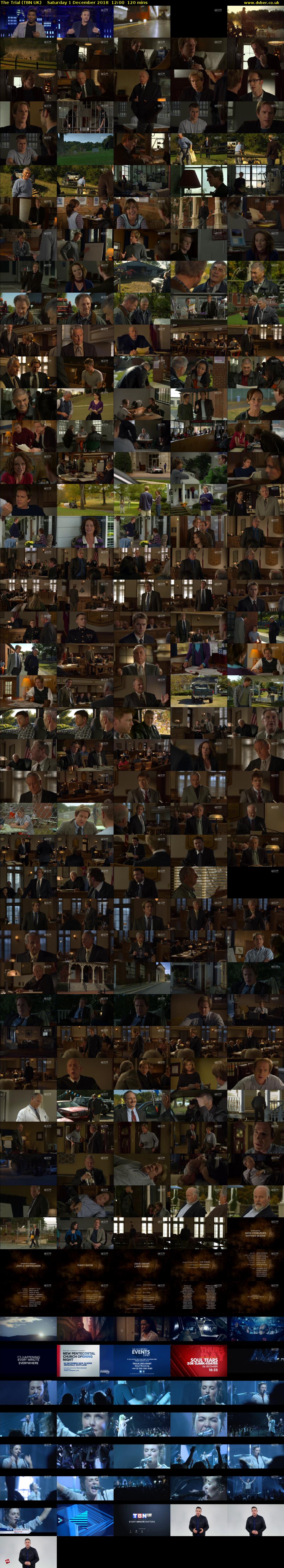 The Trial (TBN UK) Saturday 1 December 2018 12:00 - 14:00