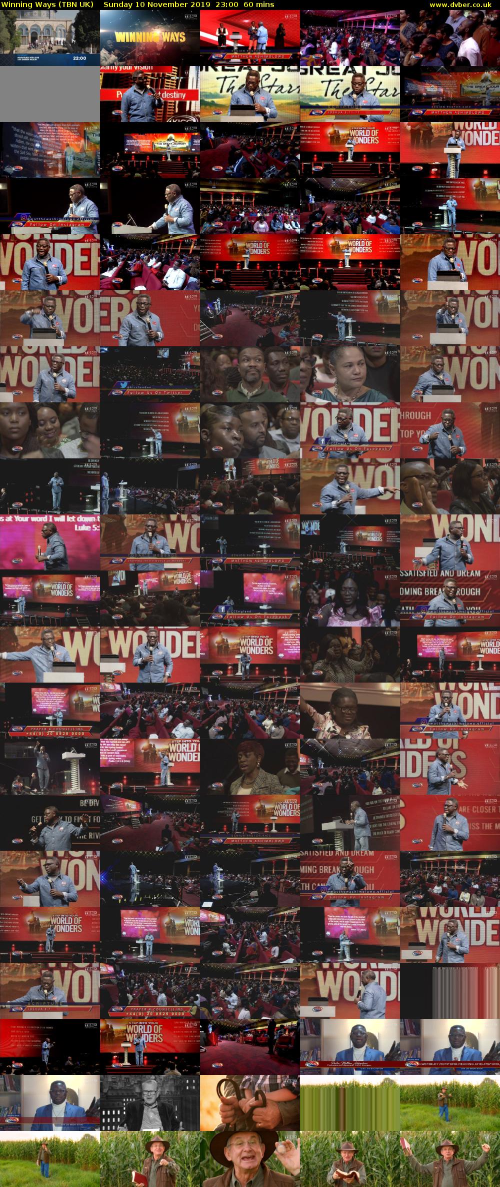 Winning Ways (TBN UK) Sunday 10 November 2019 23:00 - 00:00