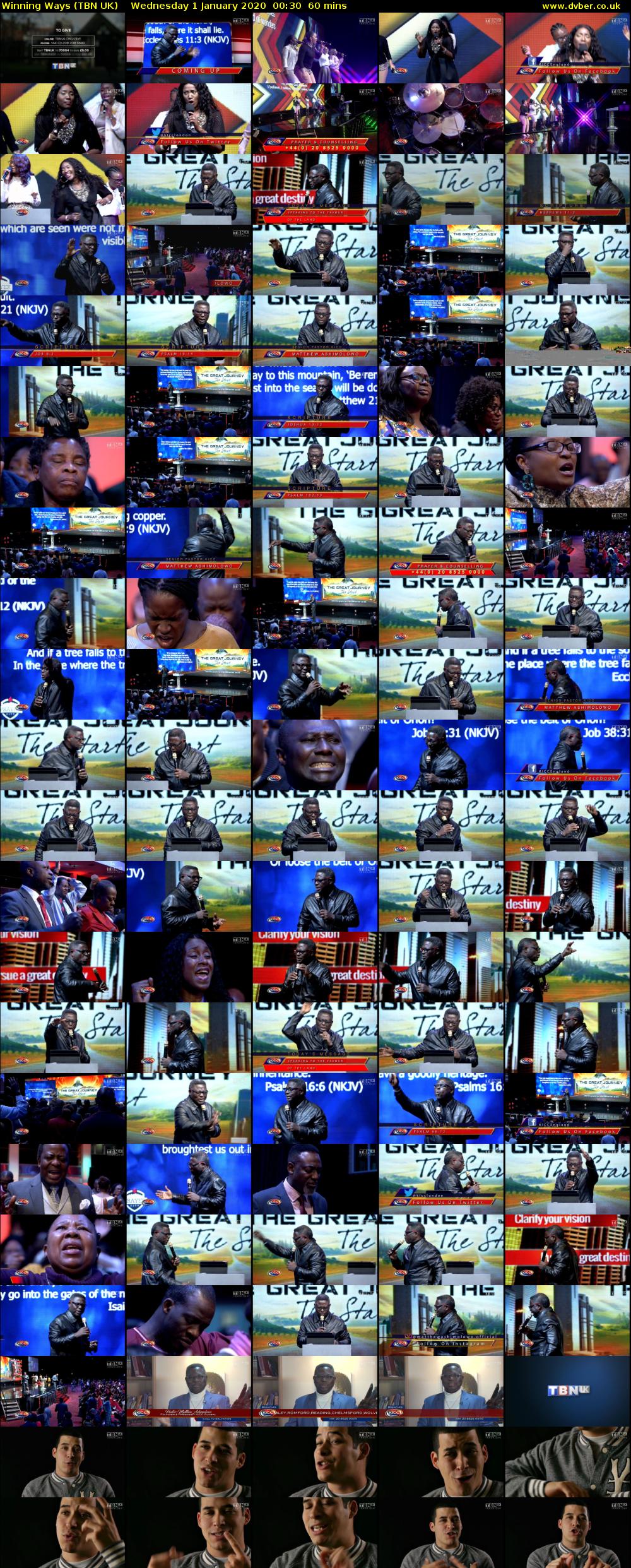 Winning Ways (TBN UK) Wednesday 1 January 2020 00:30 - 01:30