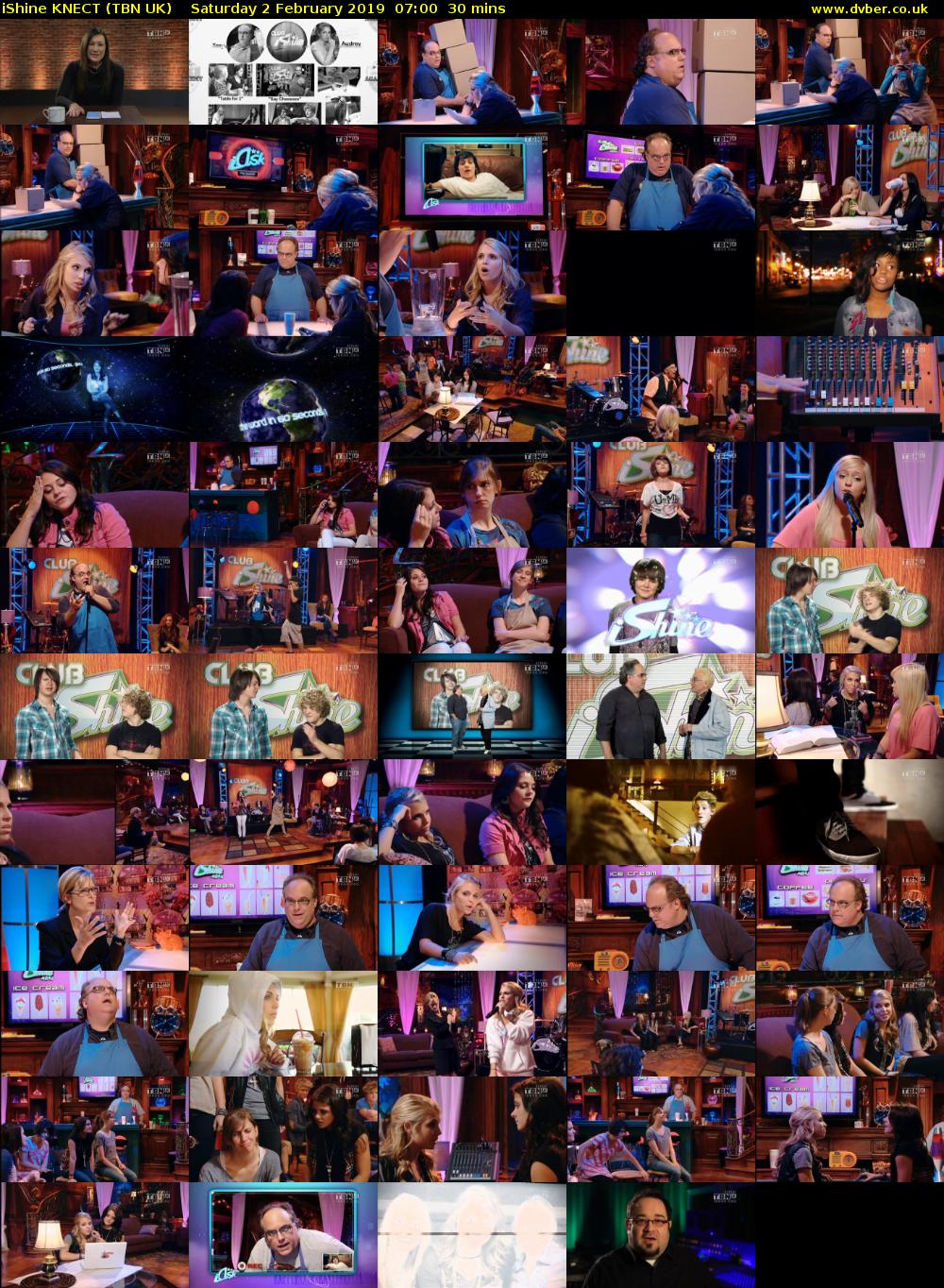 iShine KNECT (TBN UK) Saturday 2 February 2019 07:00 - 07:30