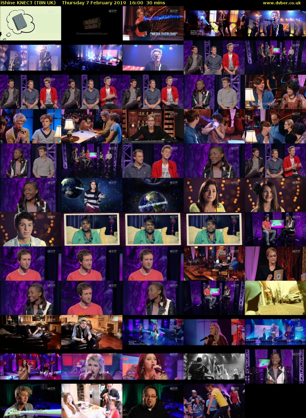 iShine KNECT (TBN UK) Thursday 7 February 2019 16:00 - 16:30