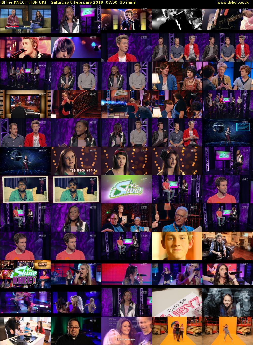 iShine KNECT (TBN UK) Saturday 9 February 2019 07:00 - 07:30