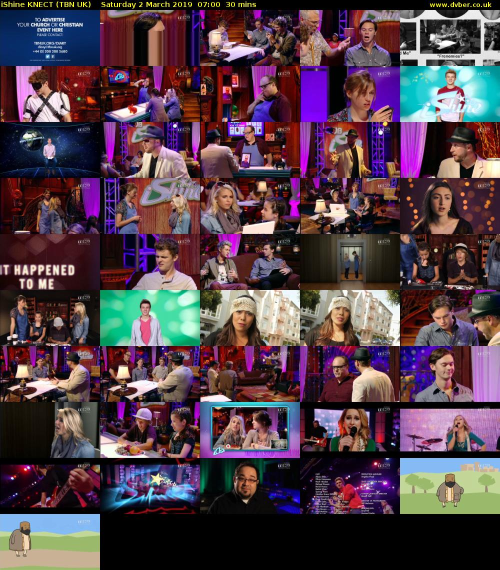 iShine KNECT (TBN UK) Saturday 2 March 2019 07:00 - 07:30