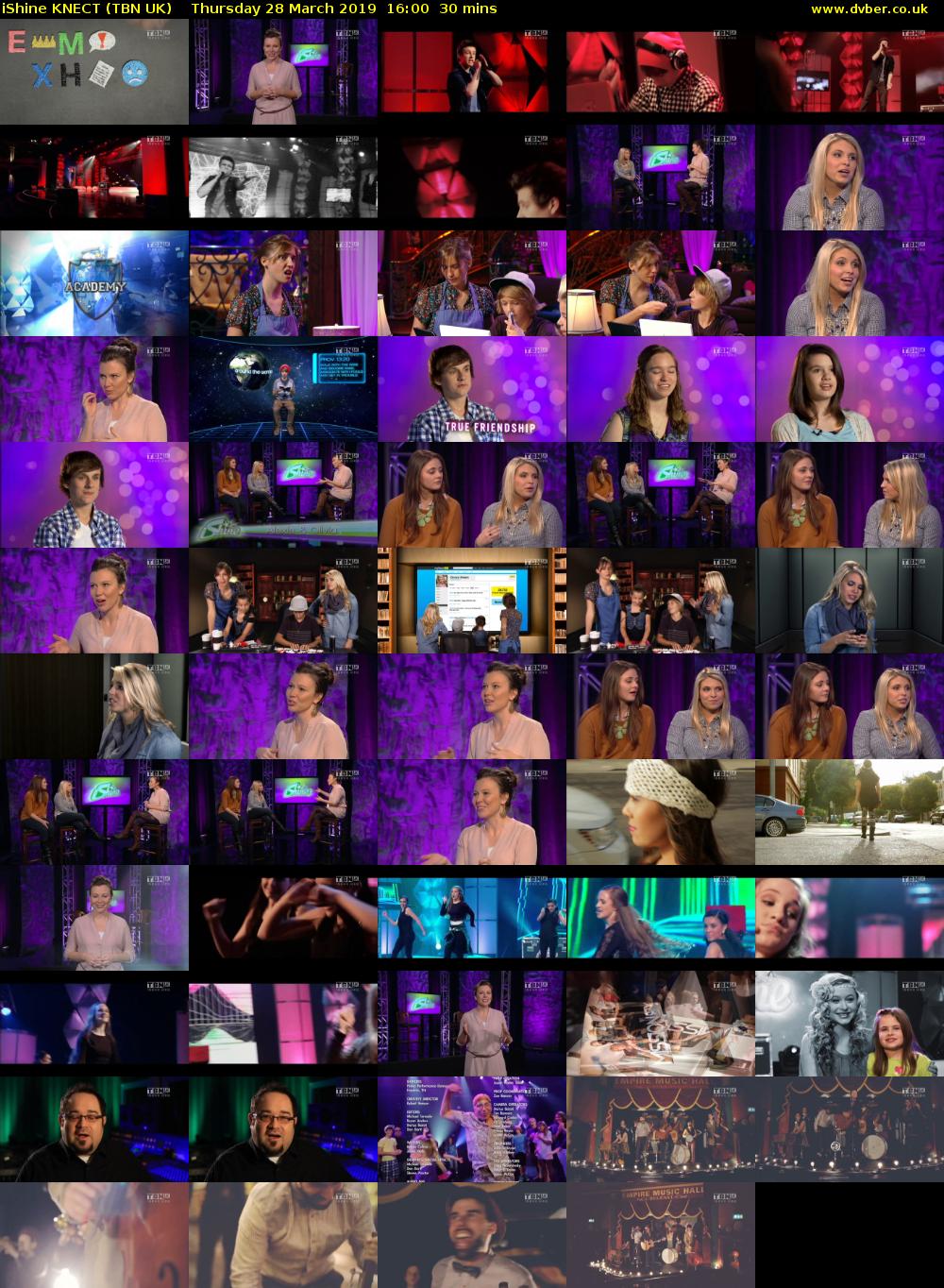 iShine KNECT (TBN UK) Thursday 28 March 2019 16:00 - 16:30