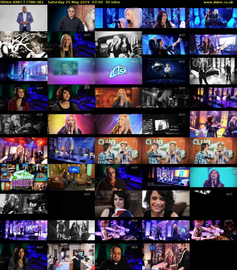iShine KNECT (TBN UK) Saturday 25 May 2019 07:00 - 07:30