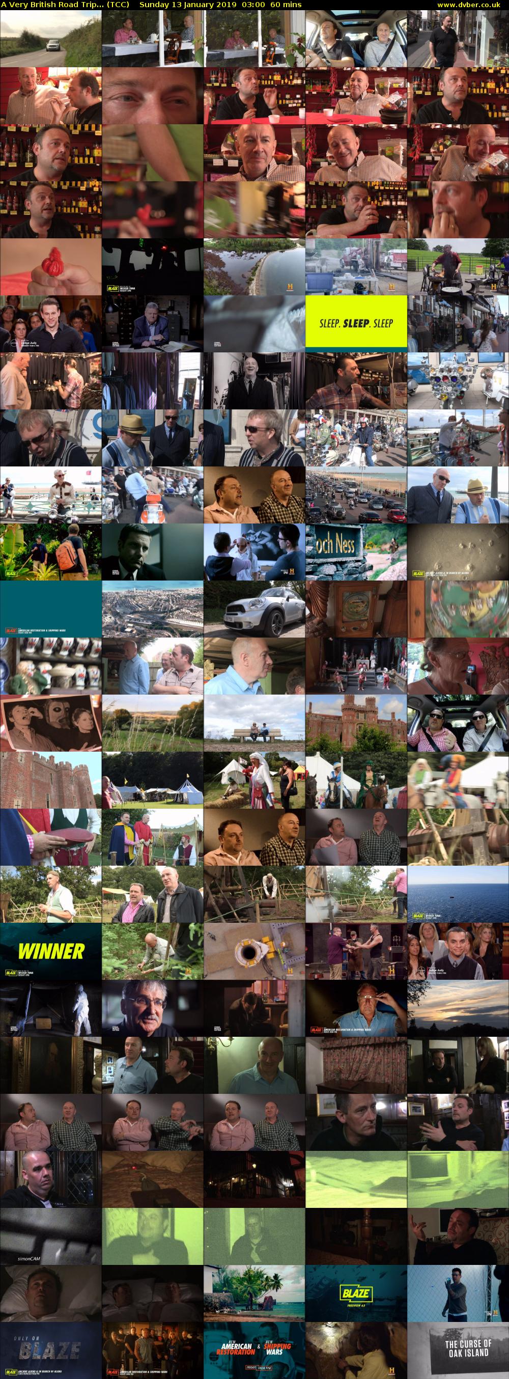 A Very British Road Trip... (TCC) Sunday 13 January 2019 03:00 - 04:00