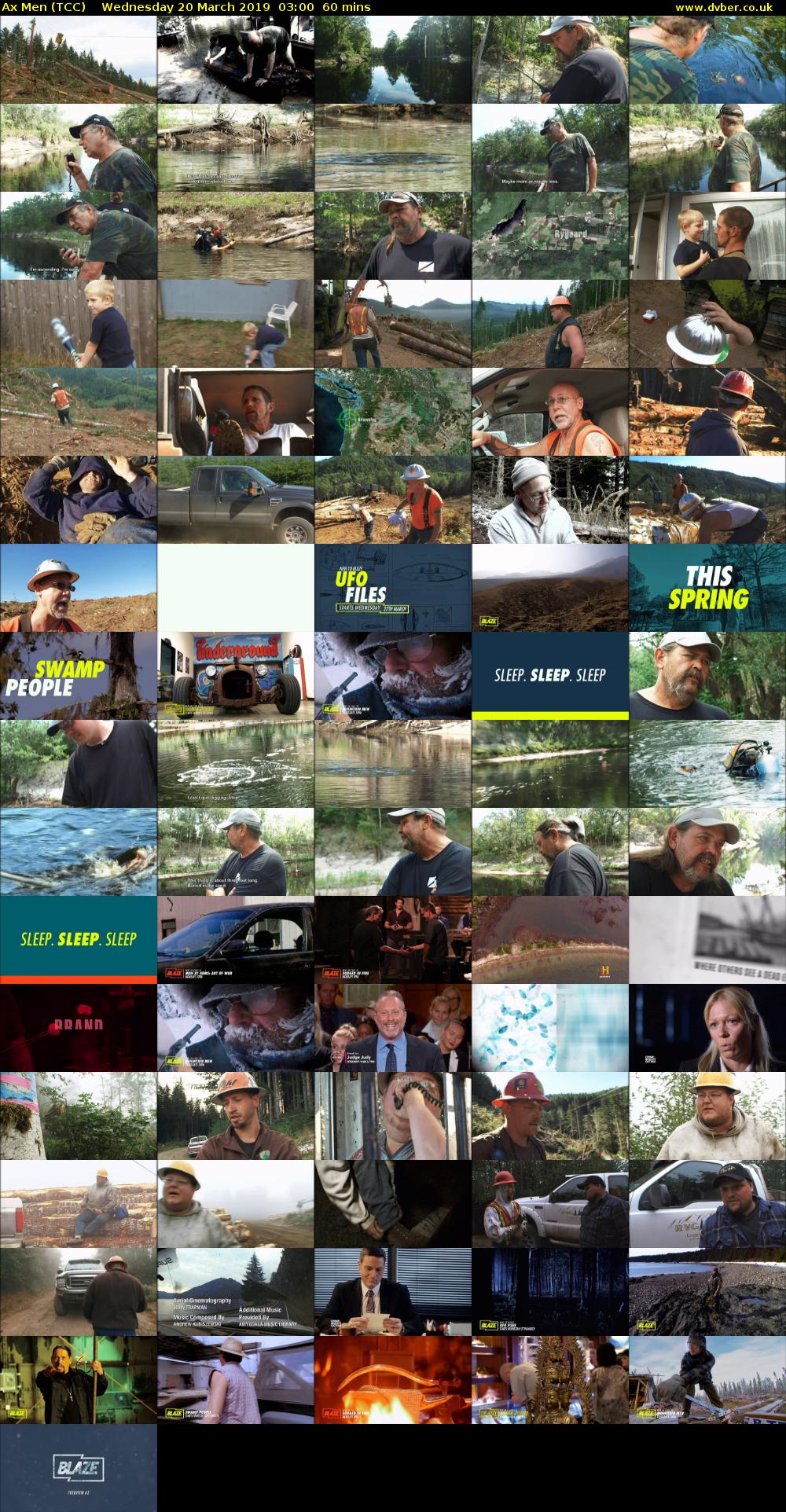 Ax Men (TCC) Wednesday 20 March 2019 03:00 - 04:00