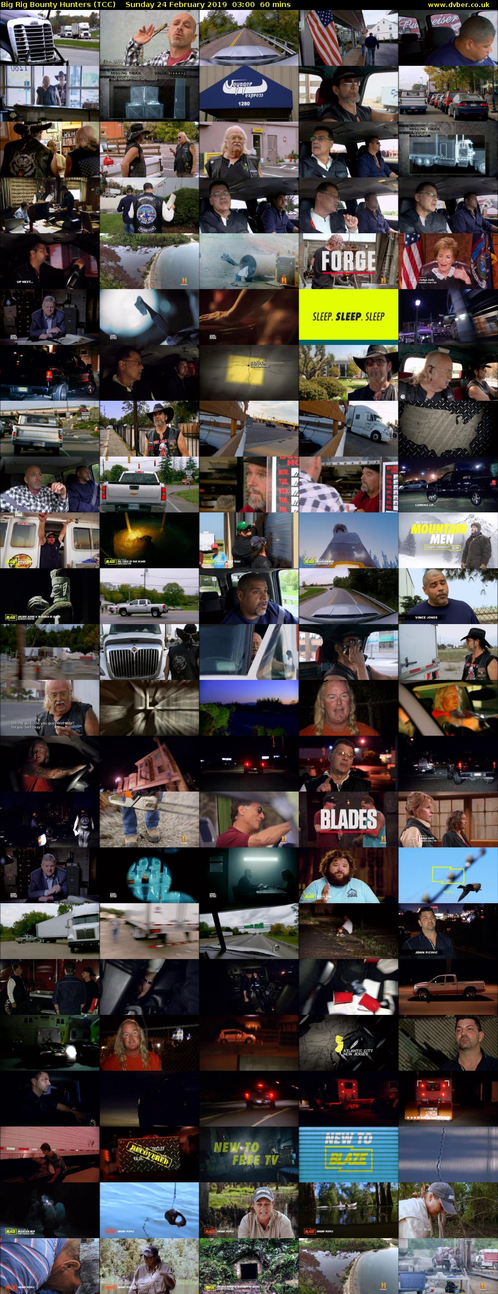 Big Rig Bounty Hunters (TCC) Sunday 24 February 2019 03:00 - 04:00