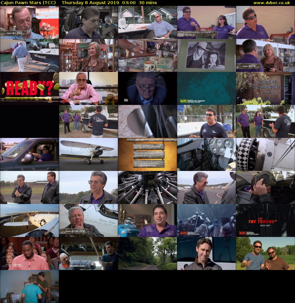 Cajun Pawn Stars (TCC) Thursday 8 August 2019 03:00 - 03:30